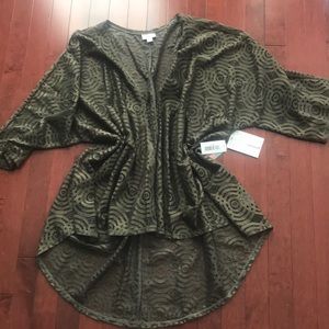 L LuLaRoe Lindsay Kimono - Lace - NWT